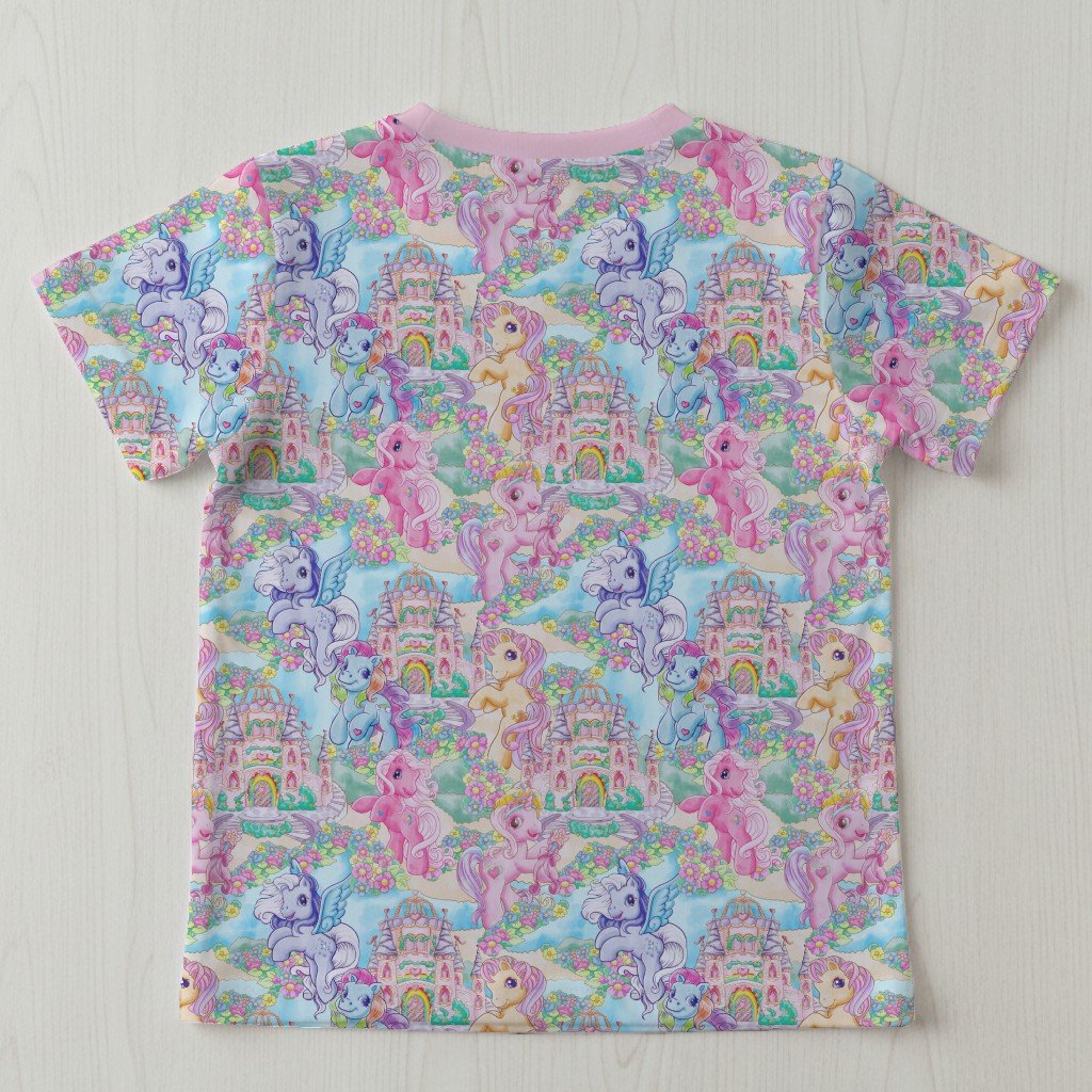 My Little Pony Pattern Kids Unisex T-Shirt