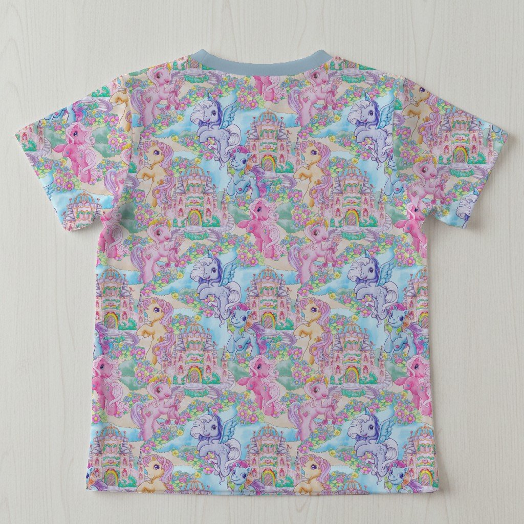 My Little Pony Pattern Kids Unisex T-Shirt