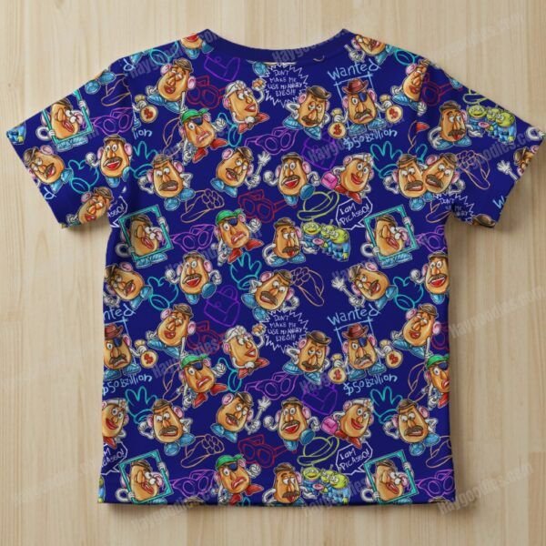 kids tshirt bk potatohead Mr Potato Head Pattern Kids Unisex T-Shirt