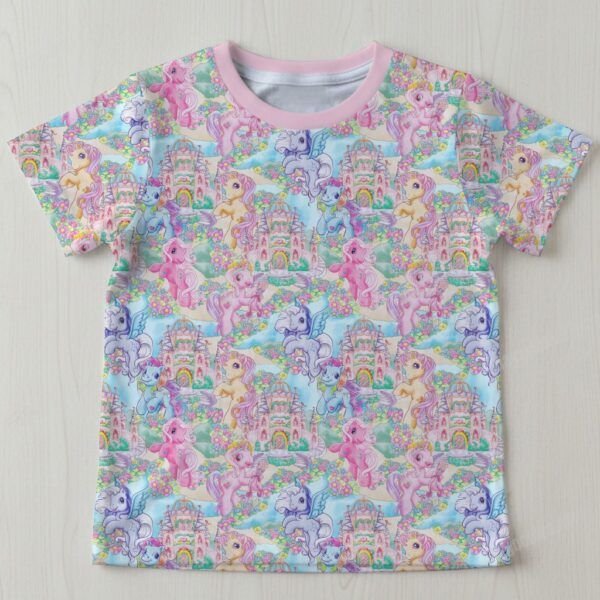 My Little Pony Pattern Kids Unisex T-Shirt