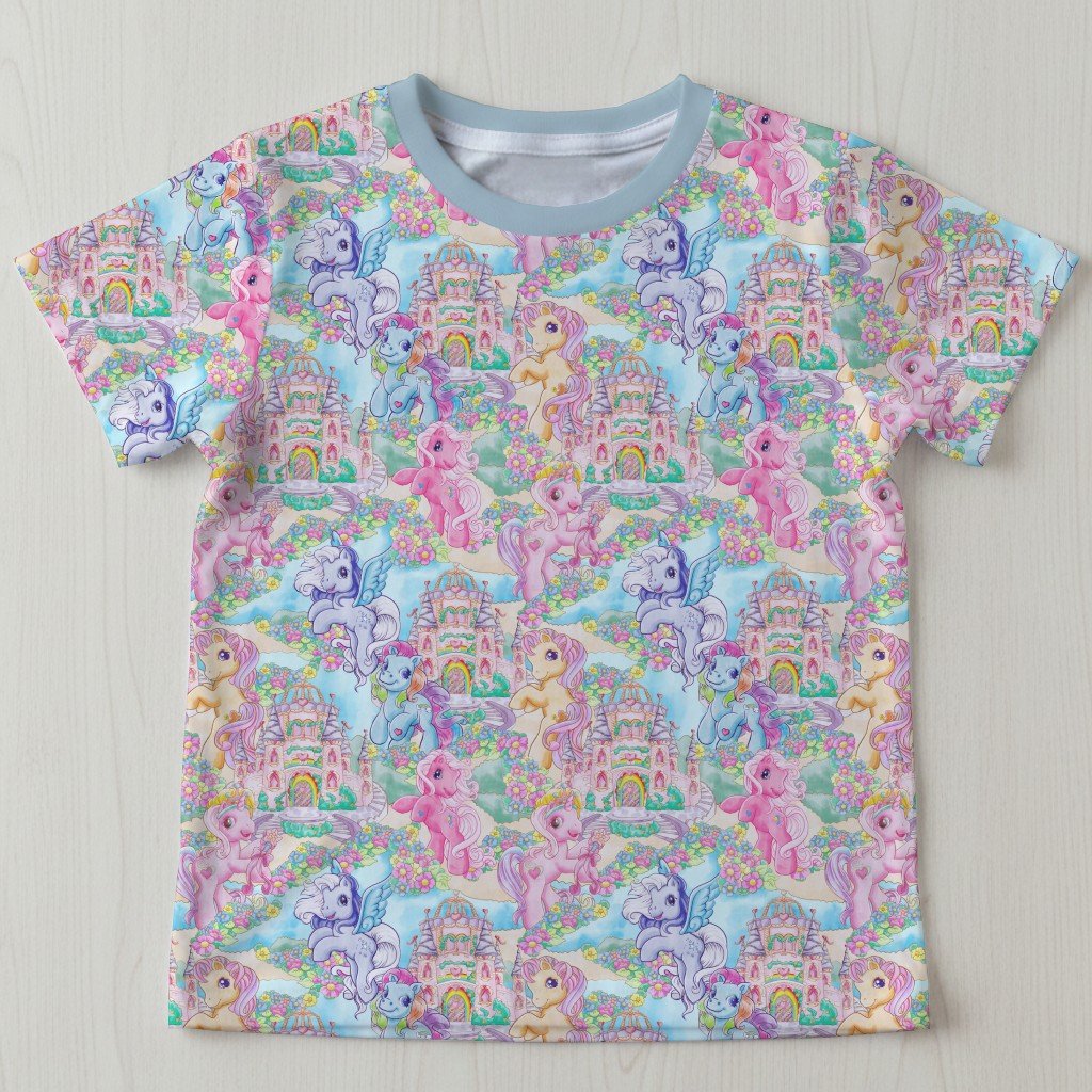 My Little Pony Pattern Kids Unisex T-Shirt