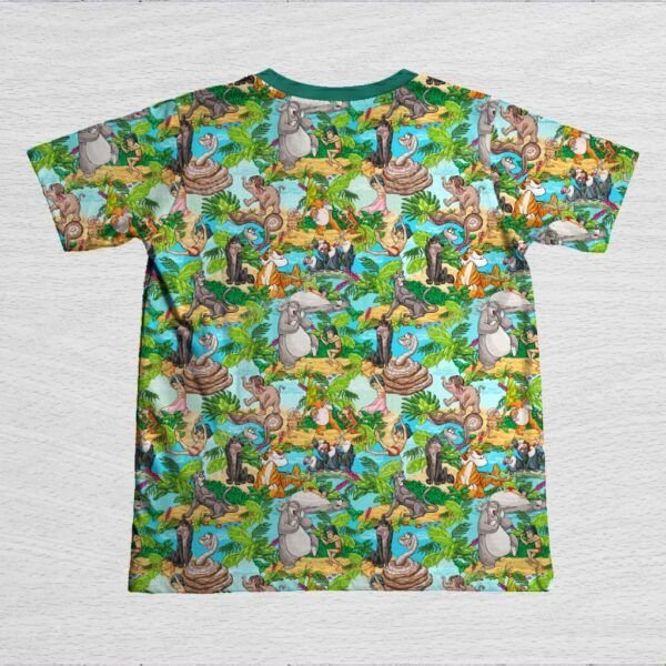 Kids Tshirt junglebook bk Jungle Book Pattern Kids Unisex T-Shirt