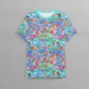 Lilo and Stitch Pattern Kids Unisex T-Shirt