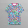 Lilo and Stitch Pattern Kids Unisex T-Shirt