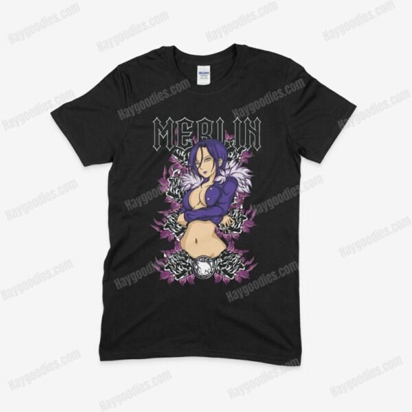 merlin.jpeg 7 Deadly Sins Anime Unisex T-Shirts-S to 5XL-Various Designs
