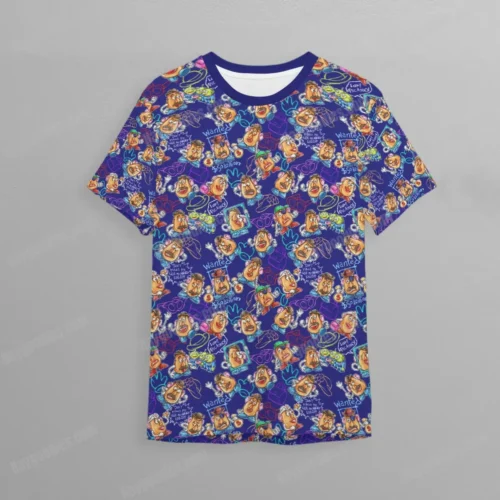 Mr Potato Head Pattern Kids Unisex T-Shirt
