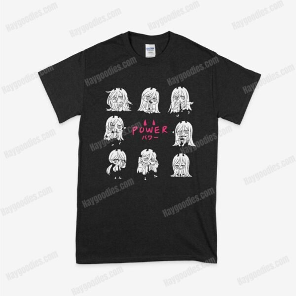 power2.jpeg Power Chainsaw Man Anime Unisex T-Shirts-S to 5XL-Various Designs