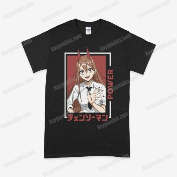 power4.jpeg Power Chainsaw Man Anime Unisex T-Shirts-S to 5XL-Various Designs