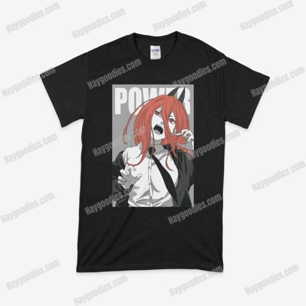 power7.jpeg Power Chainsaw Man Anime Unisex T-Shirts-S to 5XL-Various Designs