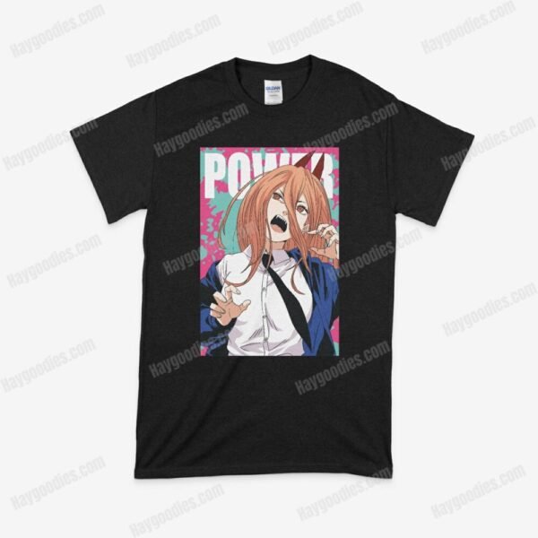 power8.jpeg Power Chainsaw Man Anime Unisex T-Shirts-S to 5XL-Various Designs