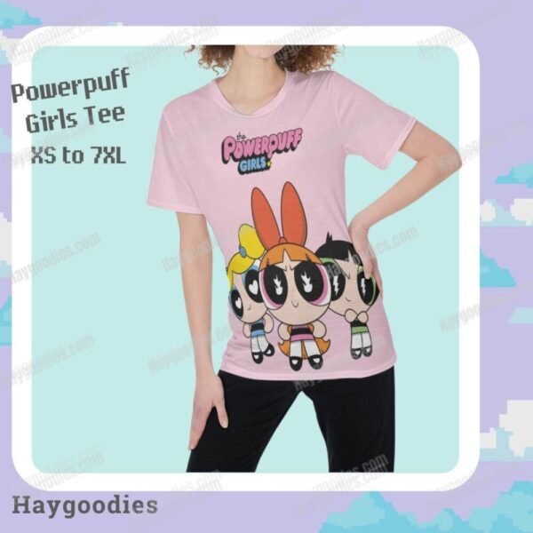 Powerpuff Girls T-Shirt-XS to 7XL