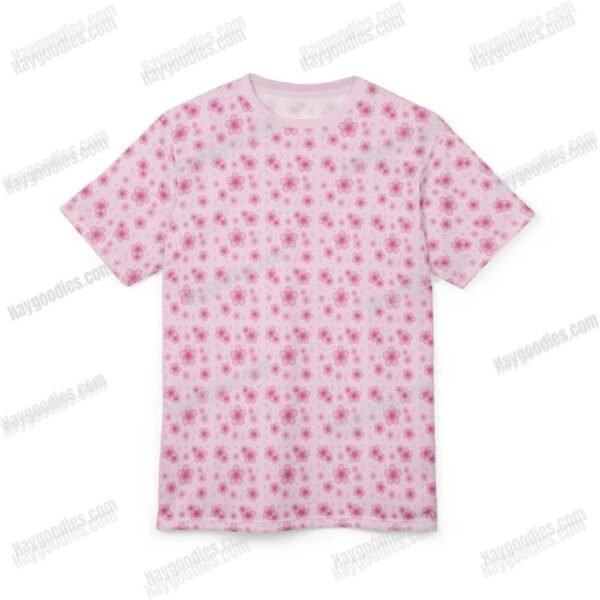 sakura3-1.jpg Pink Sakura Flowers Pattern Kids Unisex T-Shirt