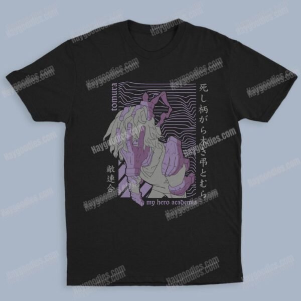 shigaraki2.jpg Shigaraki Tomura Unisex Black T-Shirts-Kids and Adult Sizes to 5XL-Various Designs