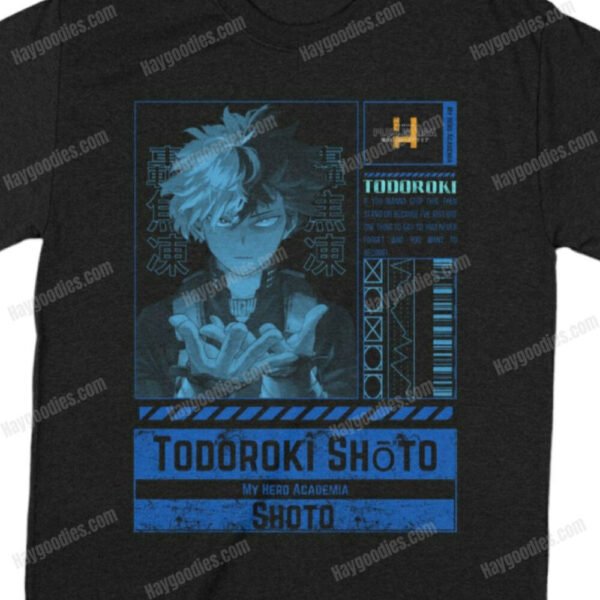 My Hero Academia/Boku No Hero Academia Unisex Black T-Shirts-Kids and Adult Sizes to 5XL-Various Designs