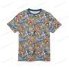 sonicFront Sonic and Friends Pattern T-Shirt-XS to 7XL