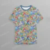 sonicfr2.webp Sonic the Hedgehog and Friends Pattern Kids Unisex T-Shirt