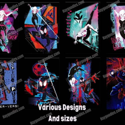 Spider-Verse Fleece Blanket-Various Sizes and Designs
