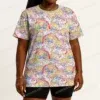 rainbowbrite-model1 Rainbow Brite Pattern T-Shirt-XS to 7XL