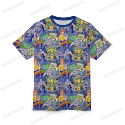 Ninja Turtles Pattern Kids Unisex T-Shirt