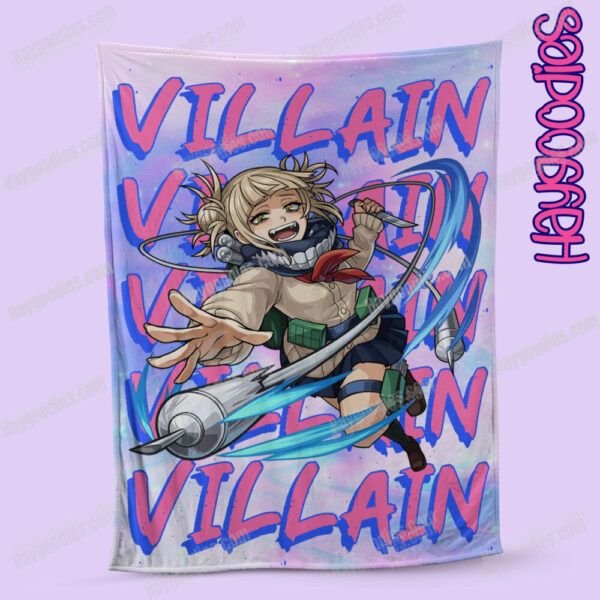 himiko toga my hero academia fleece blanket