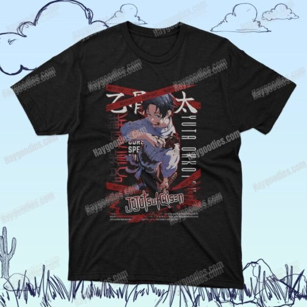 yuta2.jpg Jujutsu Kaisen Anime Unisex T-Shirts-Kids and Adult Sizes to 5XL-Various Designs