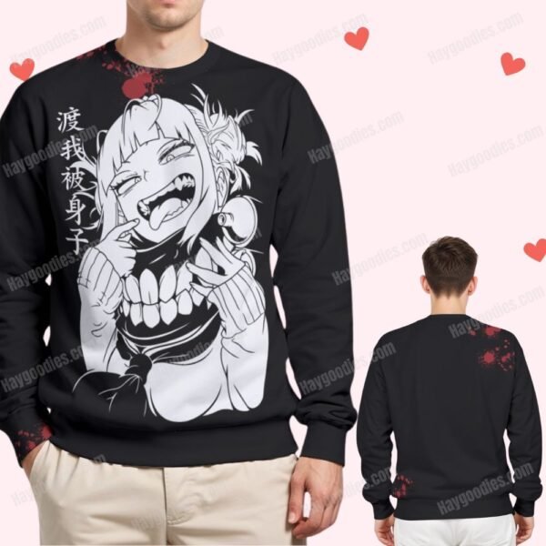 12 Himiko Toga Unisex Sweatshirt-XS to 6XL