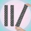 Crosses Trendy Long Over Knee Stockings-Black or White-2 Styles