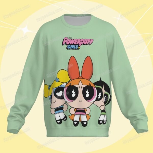 PowerPuff Girls Unisex Sweatshirt-XS to 6XL-3 Colours
