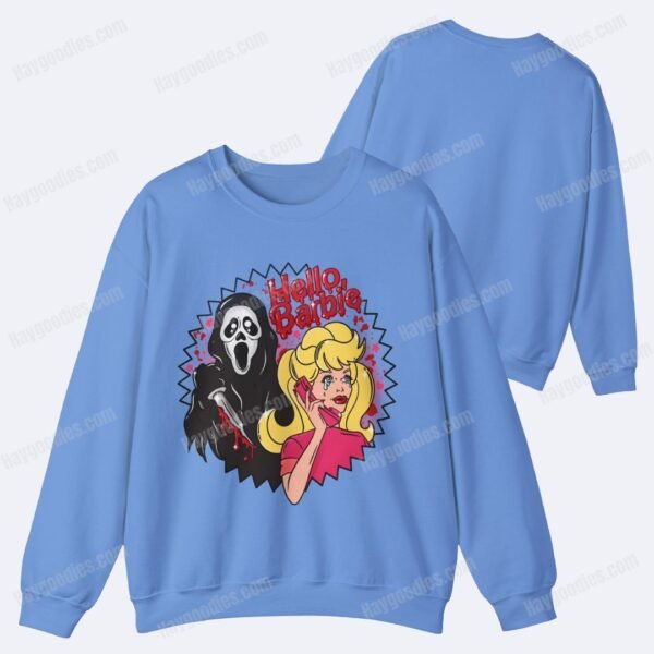 carolinablue Hello Barbie! Ghostface Sweatshirt-Various Colors