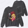 darkheathergrey Hello Barbie! Ghostface Sweatshirt-Various Colors