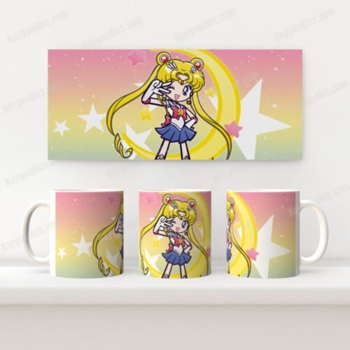 Sailor Moon Characters Ceramic Mug – 11oz / 300ml-Various Designs