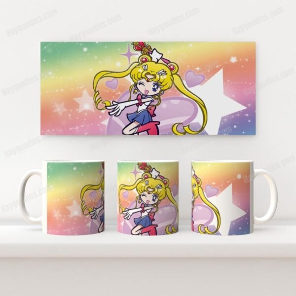Sailor Moon Characters Ceramic Mug – 11oz / 300ml-Various Designs
