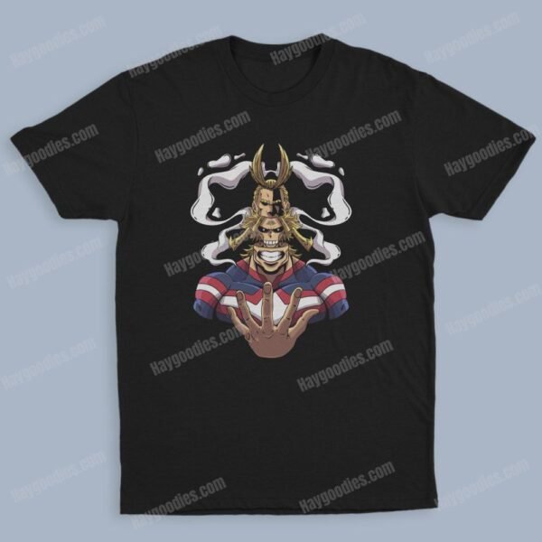 allmight All Might Unisex Black T-Shirts-Kids and Adult Sizes to 5XL-Various Designs