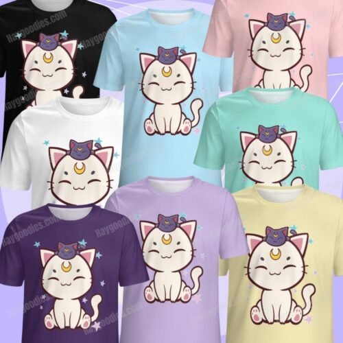 Artemis and Luna Women's Fit T-Shirt-UK 8 TO UK 24