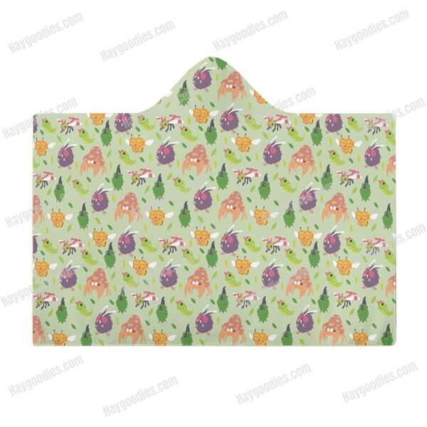 Pokemon Types Cloak Hooded Blanket – Various Designs | 3 Sizes