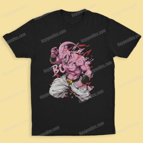 buu1 Dragon Ball Anime Unisex T-Shirts-Kids and Adult Sizes to 5XL-Various Designs