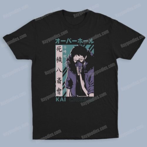 chisaki Chisaki Kai/Overhaul Unisex Black T-Shirts-Kids and Adult Sizes to 5XL-Various Designs