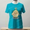 lagoonblue No Touchy Duck Women's Fit T-Shirt | Soft Jersey Blend | UK 8-24