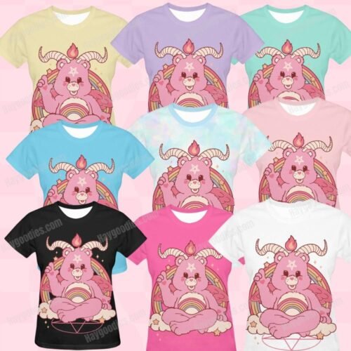 Care Bearphomet Women's Fit T-Shirt-UK 8 TO UK 24