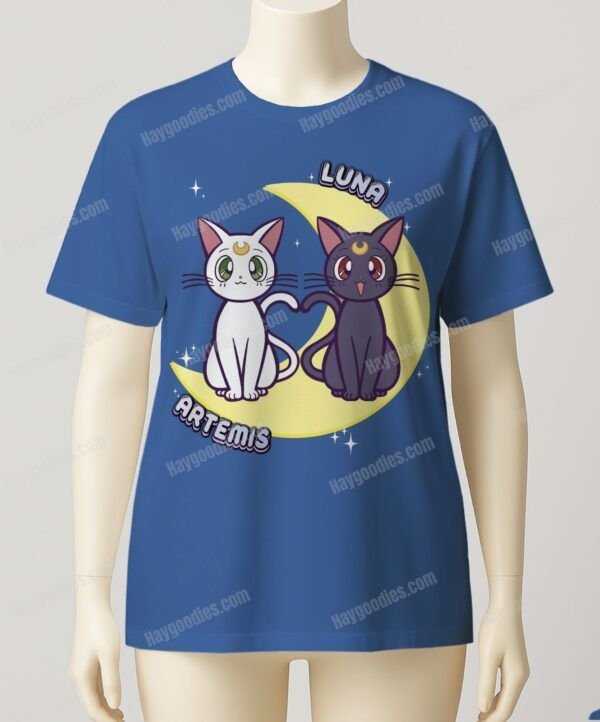 Luna and Artemis Women's Fit T-Shirt-UK 8 TO UK 24