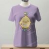 orchid No Touchy Duck Women's Fit T-Shirt | Soft Jersey Blend | UK 8-24