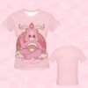 pink Care Bearphomet Women's Fit T-Shirt-UK 8 TO UK 24