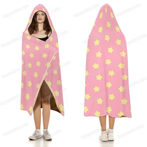 Cute Stars Cloak Hooded Blanket – Various Designs | 3 Sizes
