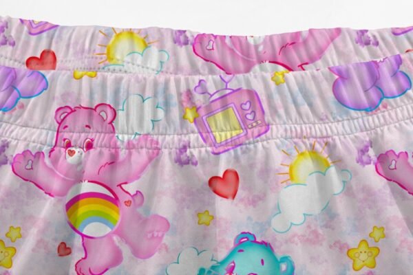 skirt closeup cbpink (1) Care Bears Short Skirt With Pockets-UK 8 to 26-Pink