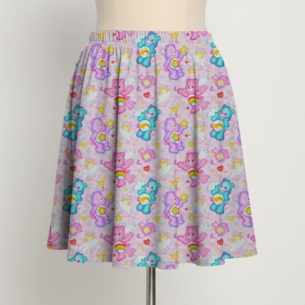 skirt front carebearpink Care Bears Short Skirt With Pockets-UK 8 to 26-Pink