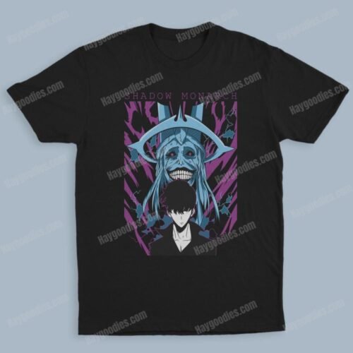 Solo Levelling Unisex Black T-Shirts Adult Sizes to 5XL