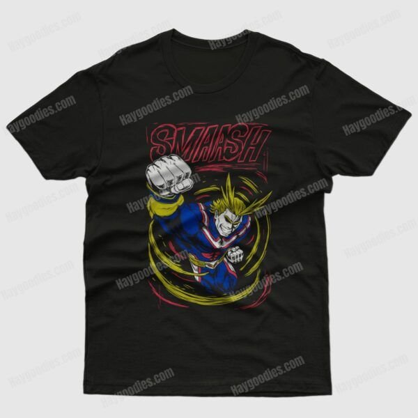My Hero Academia/Boku No Hero Academia Unisex Black T-Shirts-Kids and Adult Sizes to 5XL-Various Designs