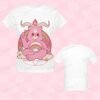 white Care Bearphomet Women's Fit T-Shirt-UK 8 TO UK 24