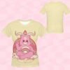 yellow Care Bearphomet Women's Fit T-Shirt-UK 8 TO UK 24