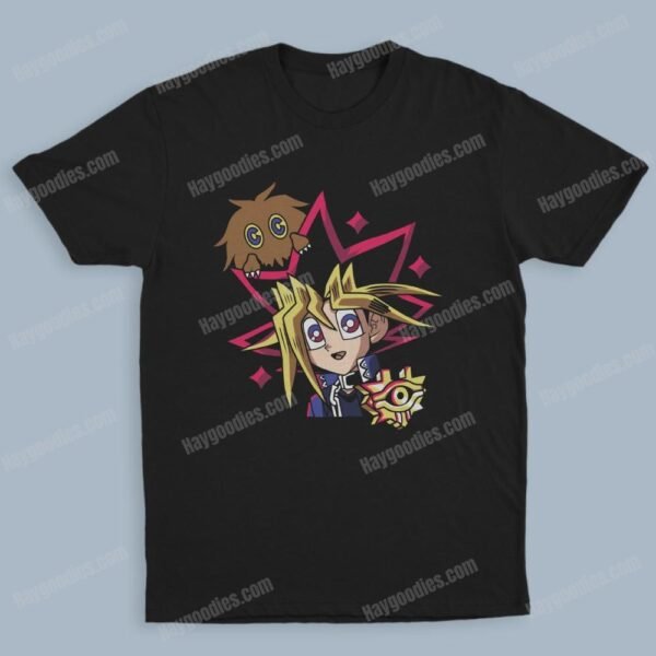 yugioh Yu-Gi-Oh Unisex Black T-Shirts-Adult Sizes to 5XL-Various Designs